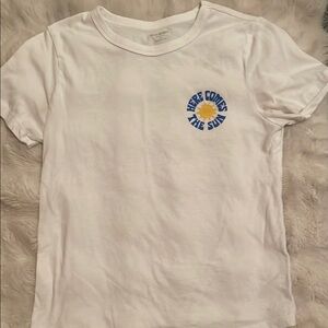 Old Navy Blue and White Short Sleeve Tees